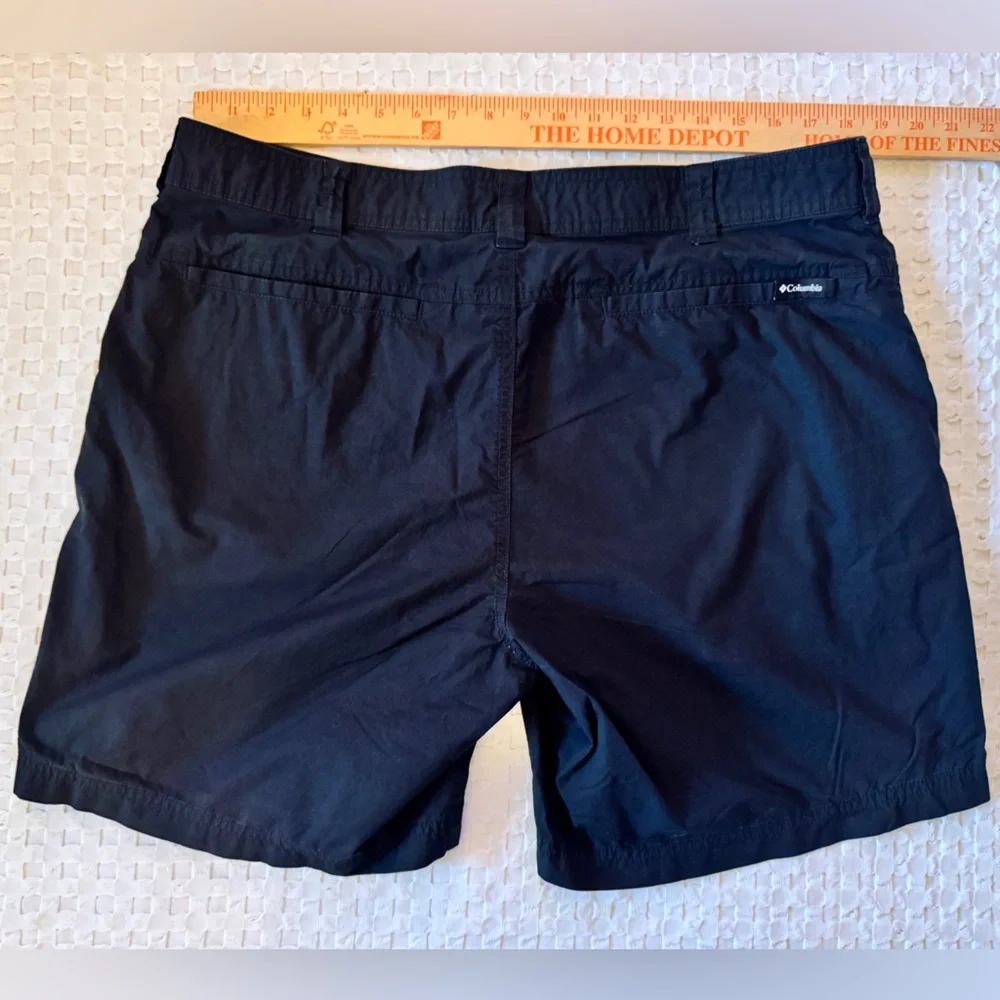 Columbia Sportswear Men’s Black Hiking Fishing Outdoor Shorts 38 Lightweight
